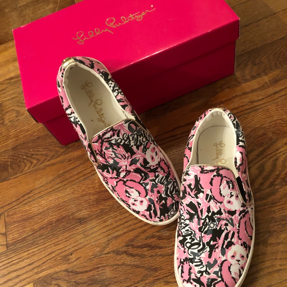 Lilly Pulitzer Sneakers in “Hanging with My Boo”